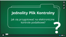 Jednolity Plik Kontrolny już w lipcu